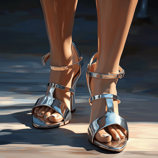 11. Full Set of Acrylic or Gel Toes