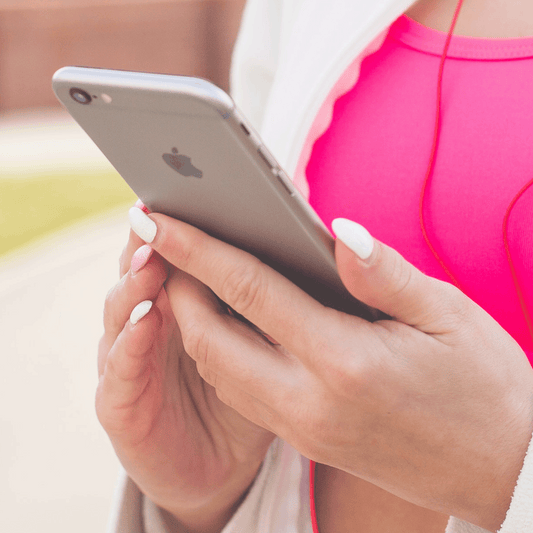 07.  Pink & White Powder Full Set