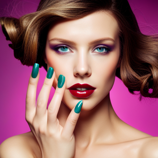 01.  Deluxe Manicure with Nail Polish